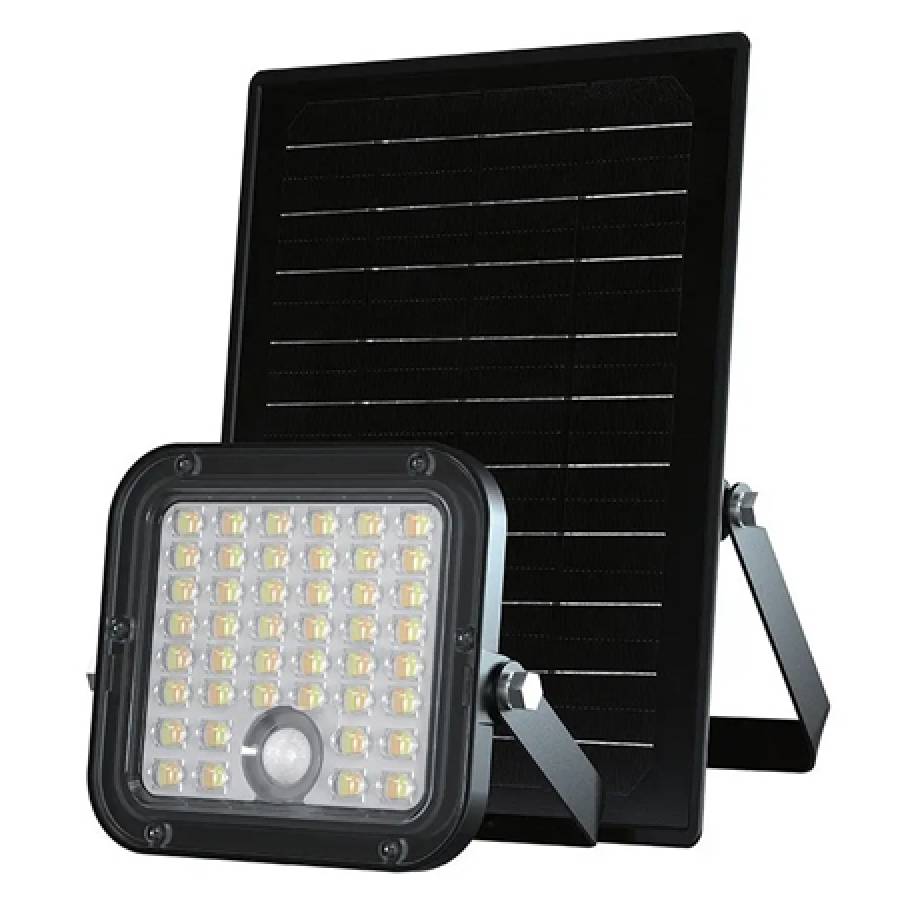Lumina Led Solar Puternica 30W - Negru