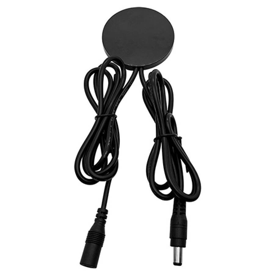 Control tactil, ajustare luminozitate, pentru banda LED, culoare negru.