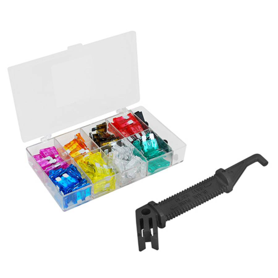 Set complet cu 100 sigurante auto de la 3A la 30A.