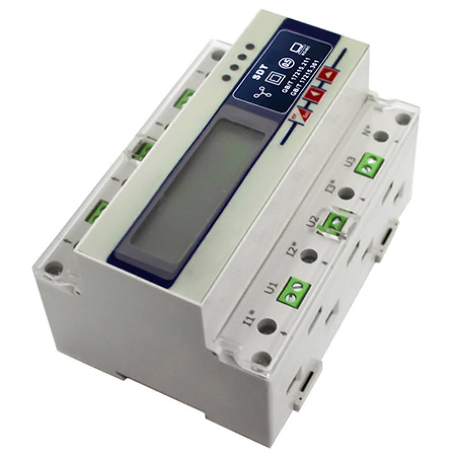 Contor electric inteligent pentru masurarea consumului trifazat.