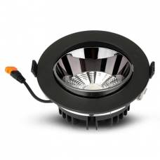 Spot LED 10W Alb Neutru - Negru, Eficient și Elegat