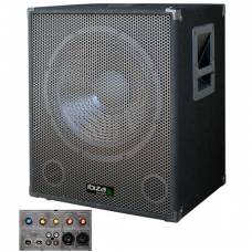 Subwoofer Activ 15 inch 800W cu setari separate si intrari multiple.