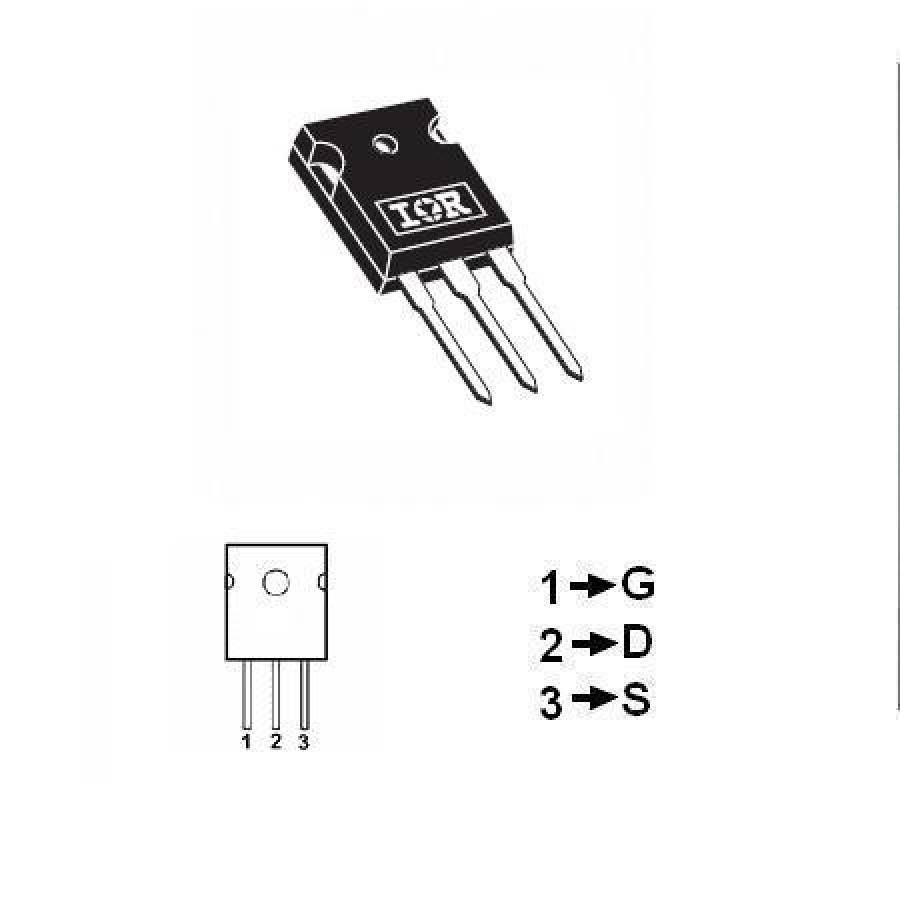 Tranzistor Mosfet Canal N 600v 11a 180w - putere mare, performanta superioara