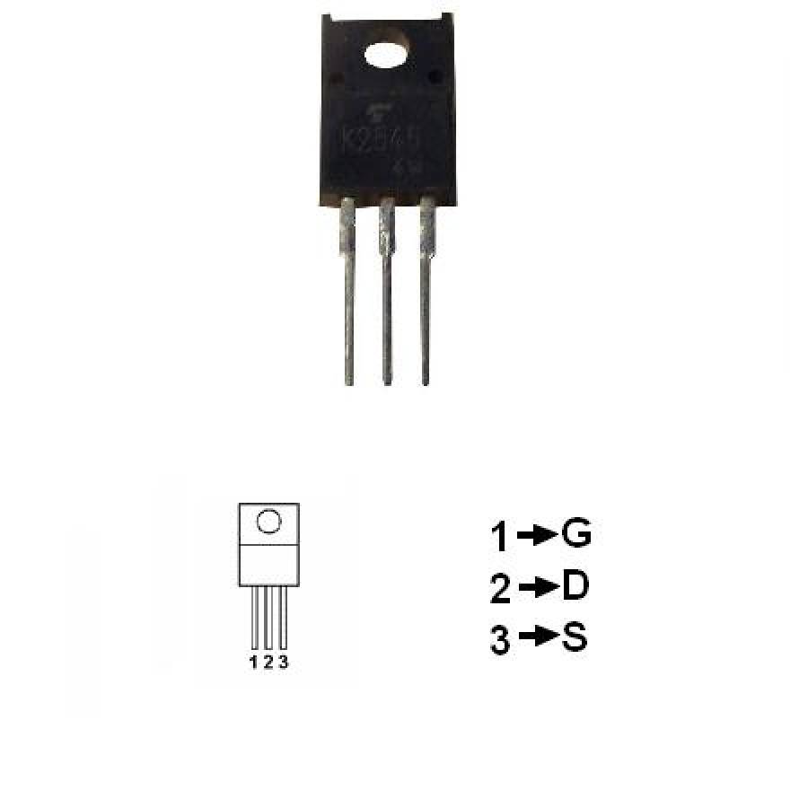 Tranzistor putere N-FET 600V 6A 40W