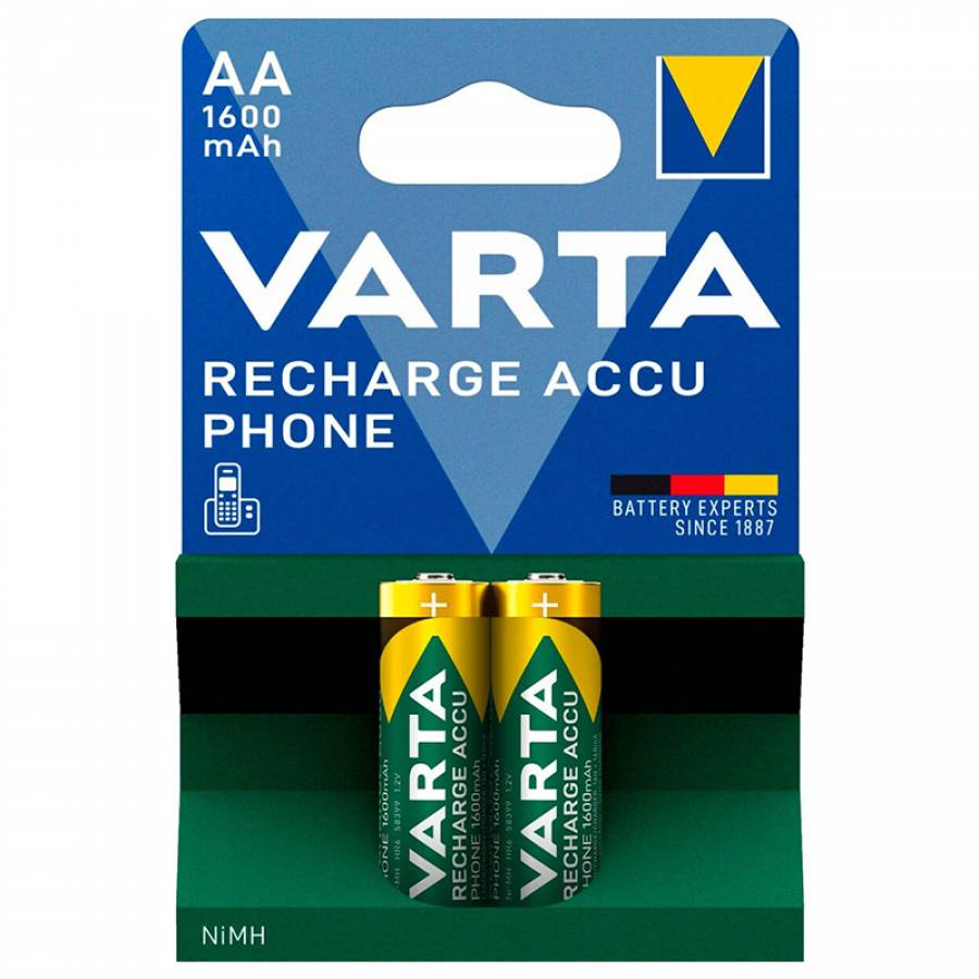 Baterie AA 1600mah Set 2 Buc Varta