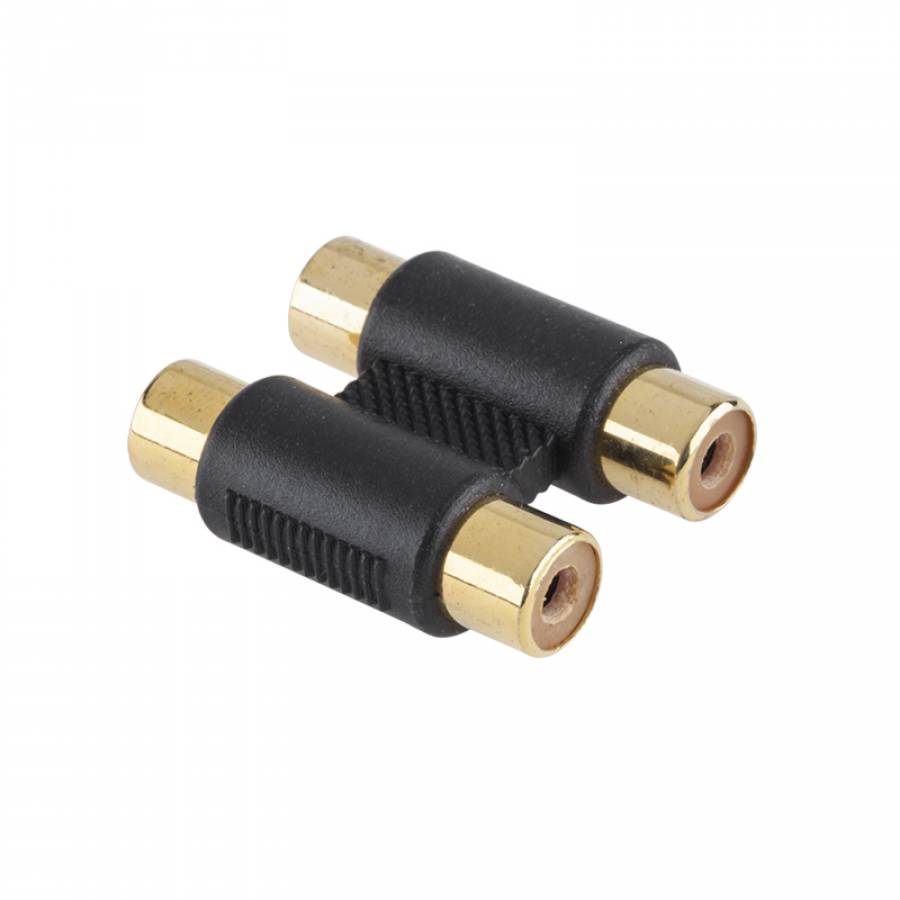 Adaptor RCA-RCA Premium Gold