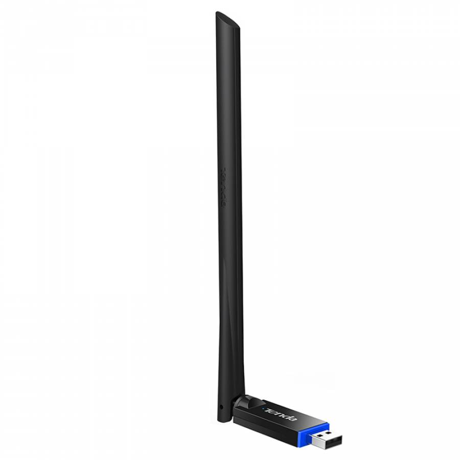 Conectare wireless rapida cu adaptor USB Tenda 300mbps.