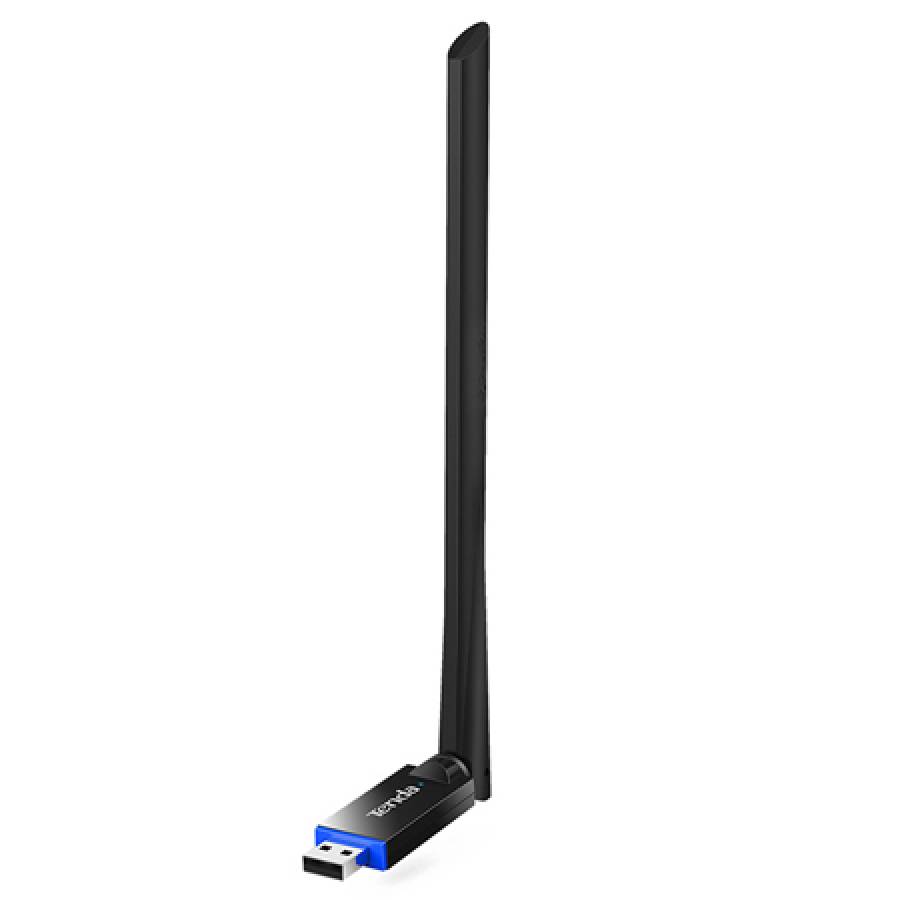 Conectare wireless rapida cu adaptor USB Tenda 300mbps.