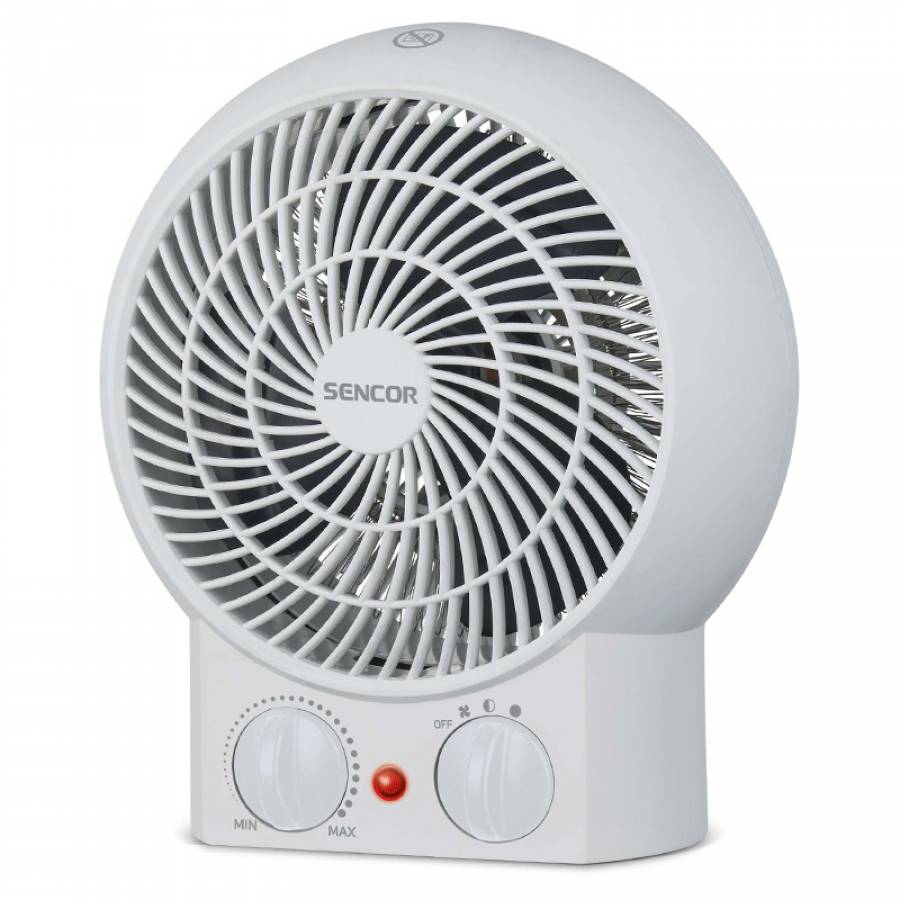 Aeroterma Electrica 2000w Control Termostat Supraîncălzire Transportabilечर