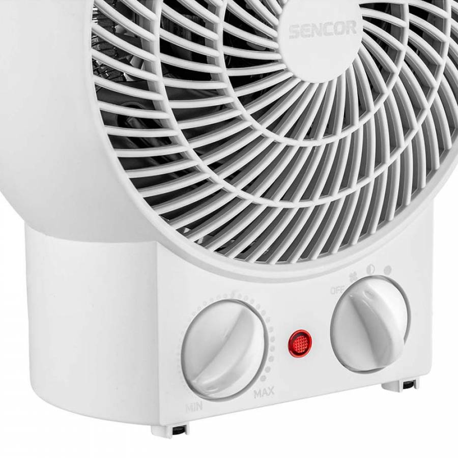 Aeroterma Electrica 2000w Control Termostat Supraîncălzire Transportabilечर