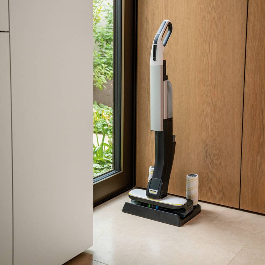 Set Curatare Podele Karcher Fc 4-4 Cu Baterii