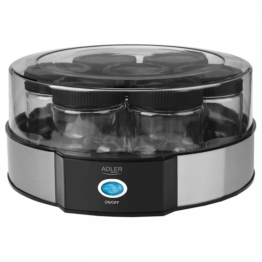 Produs Aparat Iaurt Borcane Sticla 7 X200 Ml Adler