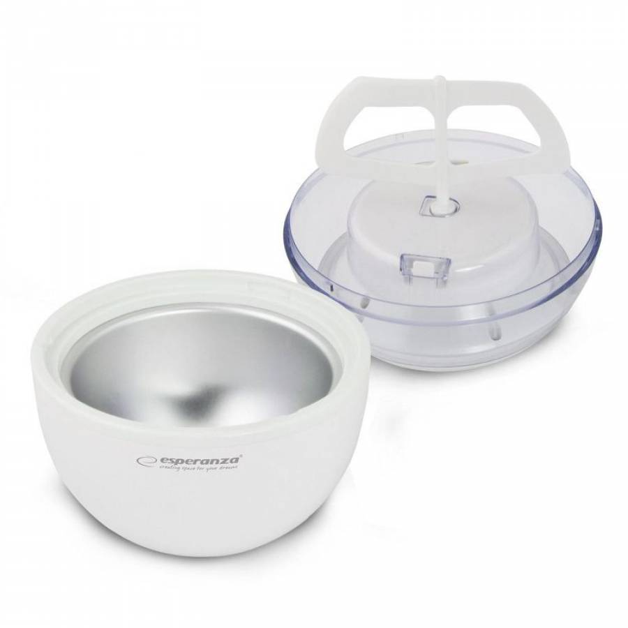 Aparat De Inghetata Vanilla, Putere 7W, Capacitate 0.6L, Alb