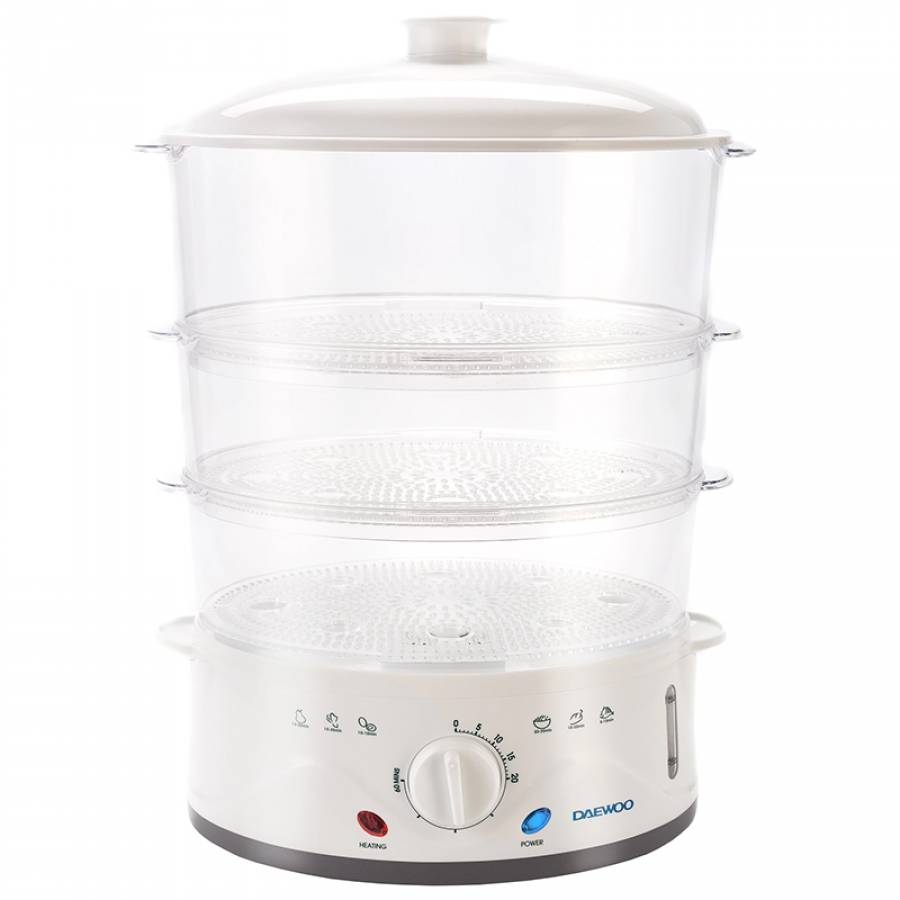 Gatitor cu aburi, 900w, – Alb.