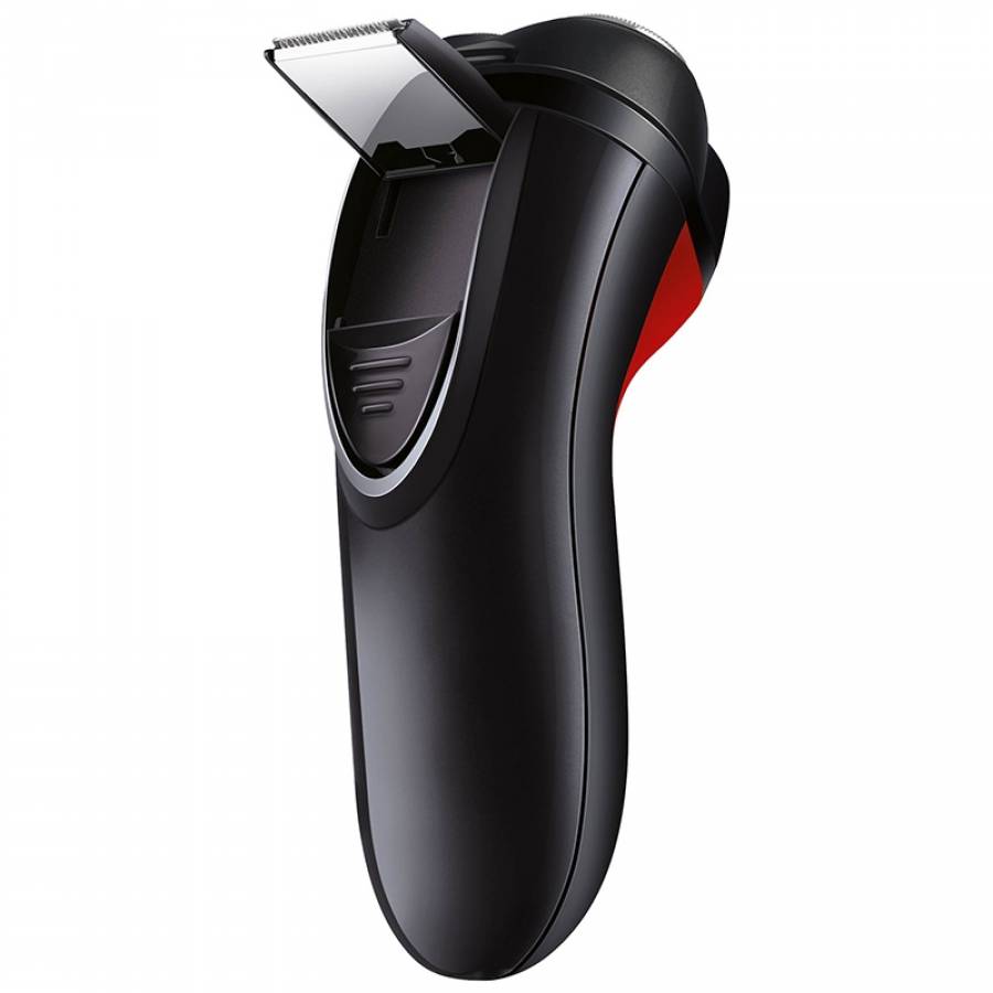 Aparat Rotativ Ras Sencor Rosu Baterie Incluse