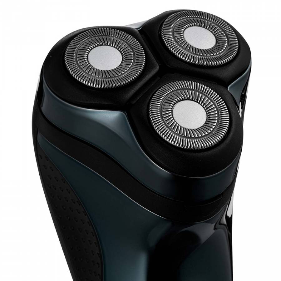 Aparat de ras rotativ cu motor profesional și funcție de blocare