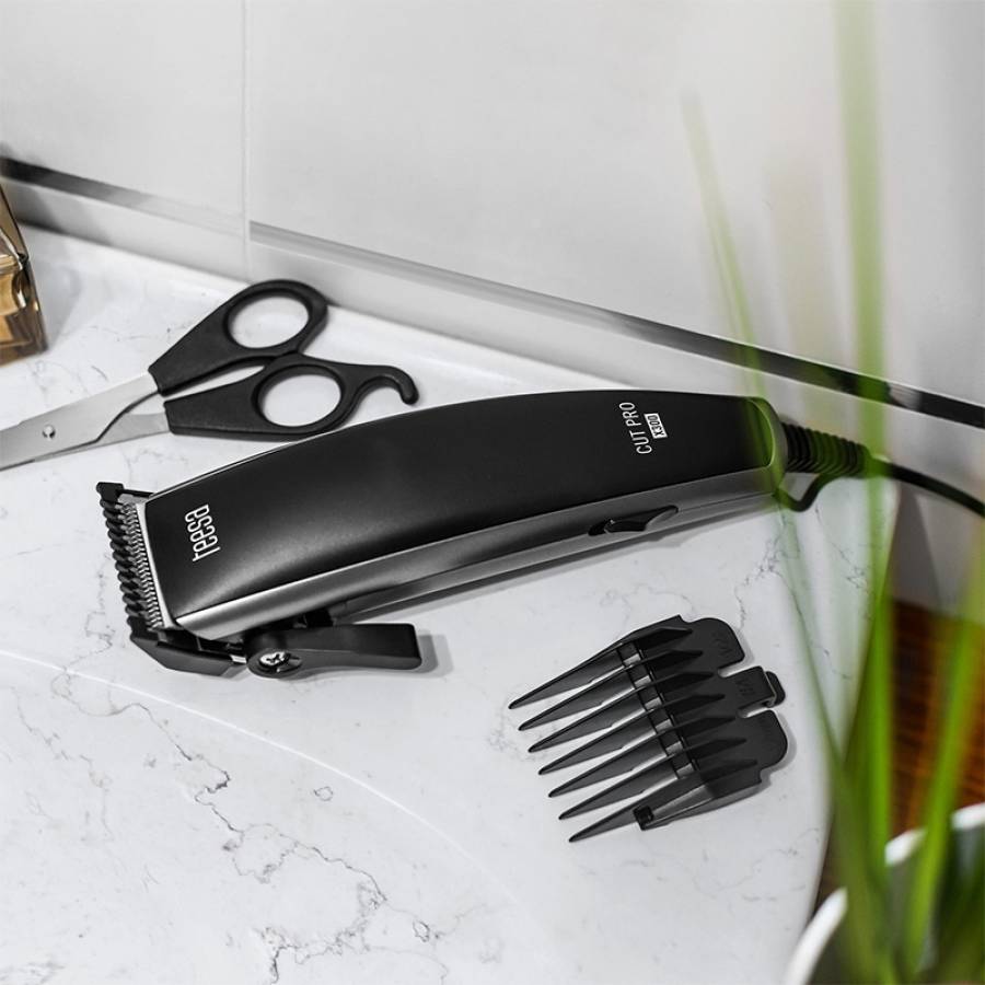 Aparat De Tuns, Design Ergonomic, Otel Inoxidabil, Negru