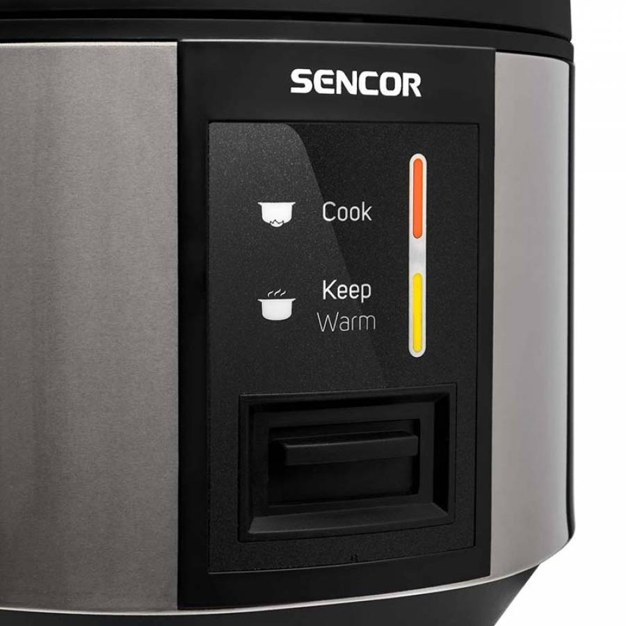 Aparat Gatit Orez, Capacitate 1,8 L, Automat, Protectie Tripla, Negru