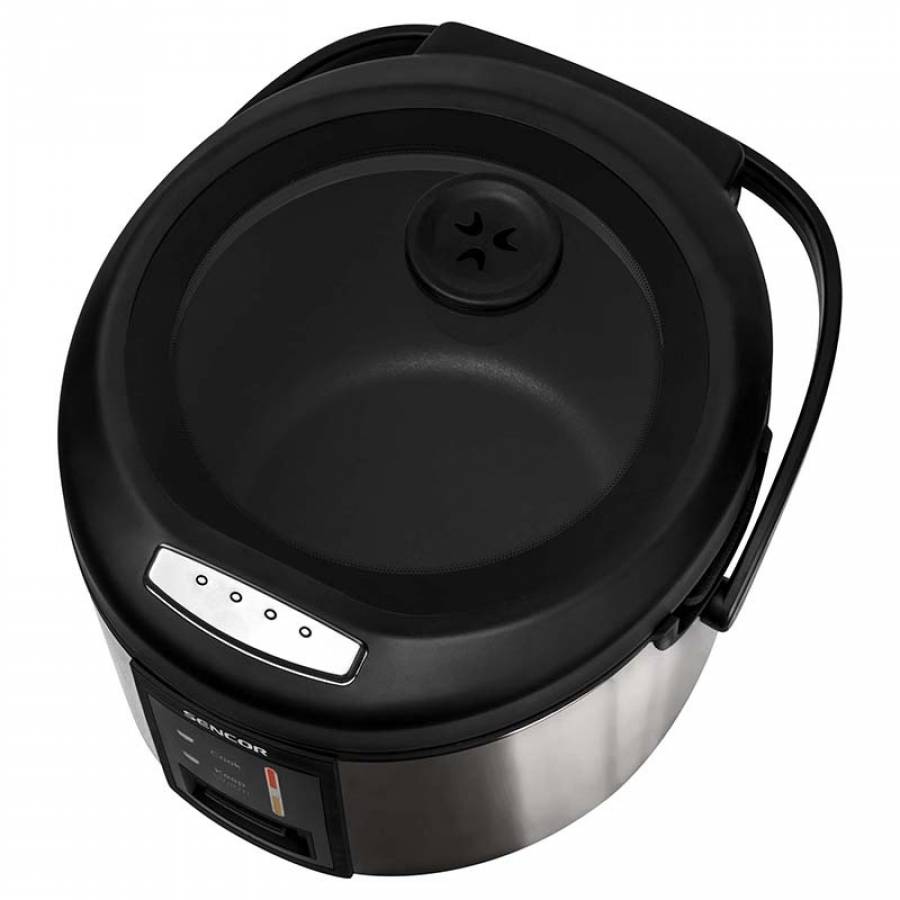 Aparat Gatit Orez, Capacitate 1,8 L, Automat, Protectie Tripla, Negru