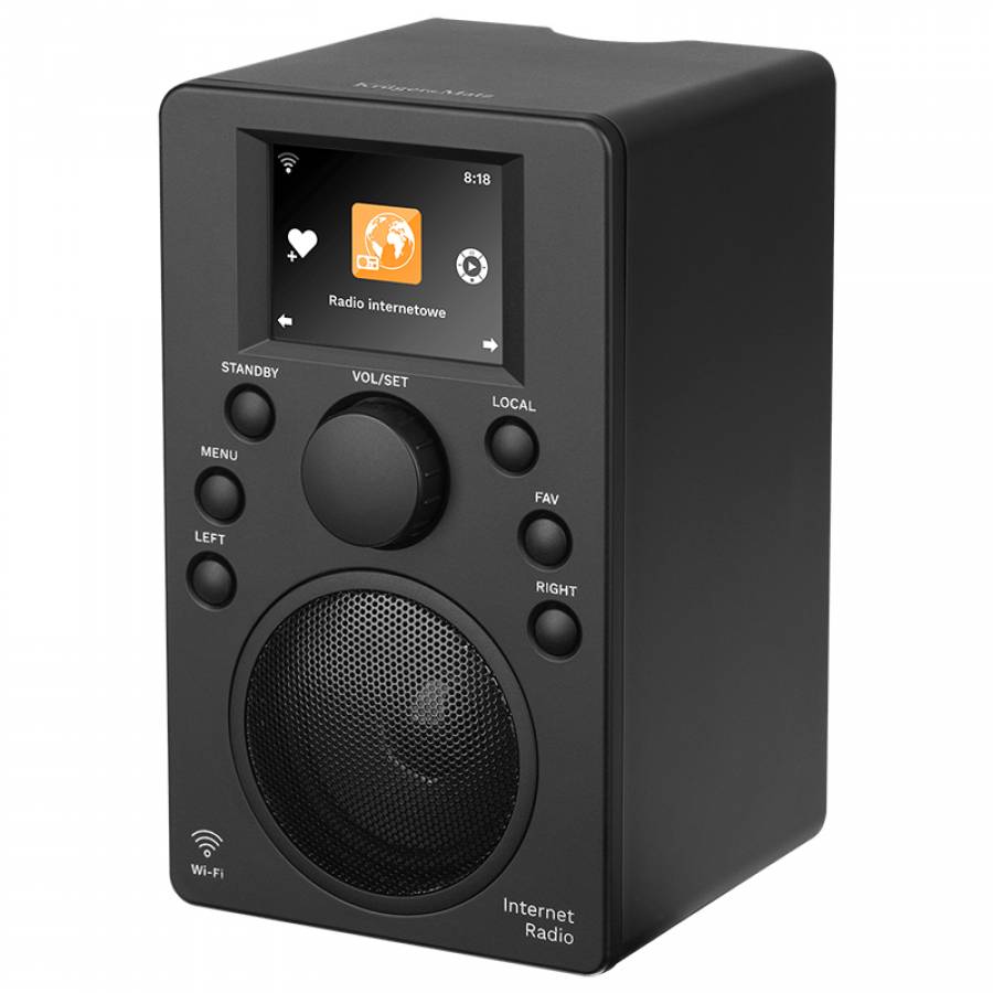 Boxa Radio Internet Kruger&matz posibilitati muzicale nelimitate.