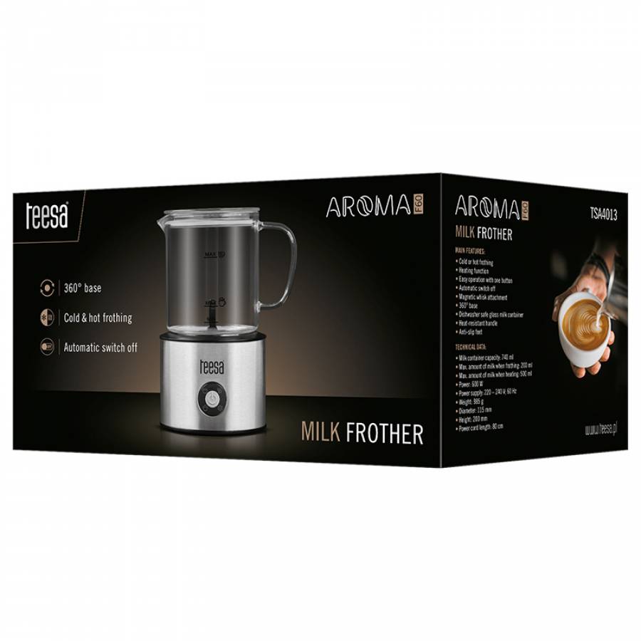 Aparat Spumat Lapte Milk Frother Aroma F60 Teesa