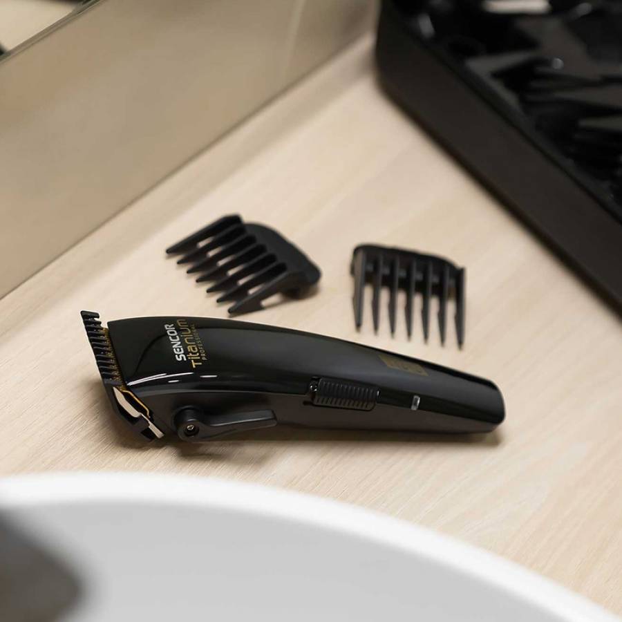 Masina De Tuns Profesionala 8 In 1, Lame Titan, Sencor