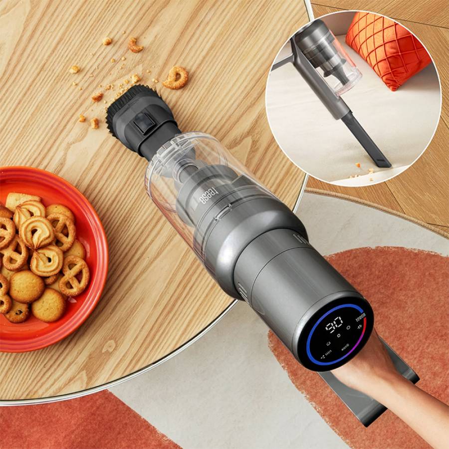 Aspirator Cu Acumulator 2 In 1 Sweeper 9000 Teesa