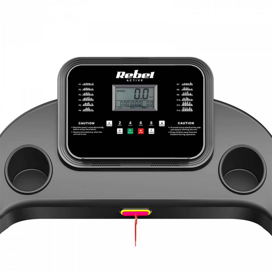 Banda Electrica Rebel Active, 12 programe, pliabila, suporturi incluse