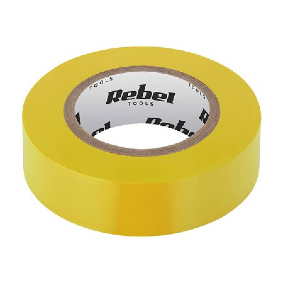 Banda izolatoare galbena 0.13x19x20yd, rezistenta si versatila