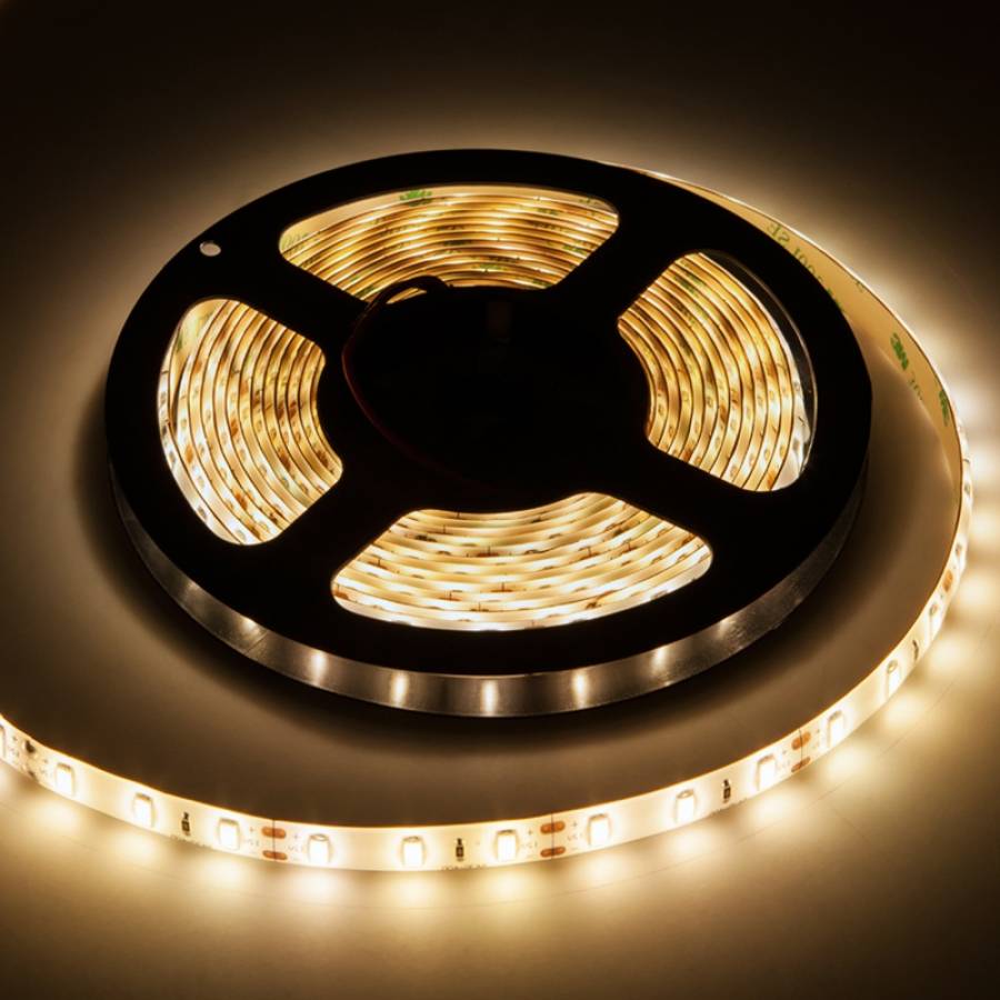 Banda LED, 5m, 300x5630, Ip65, Alb Cald