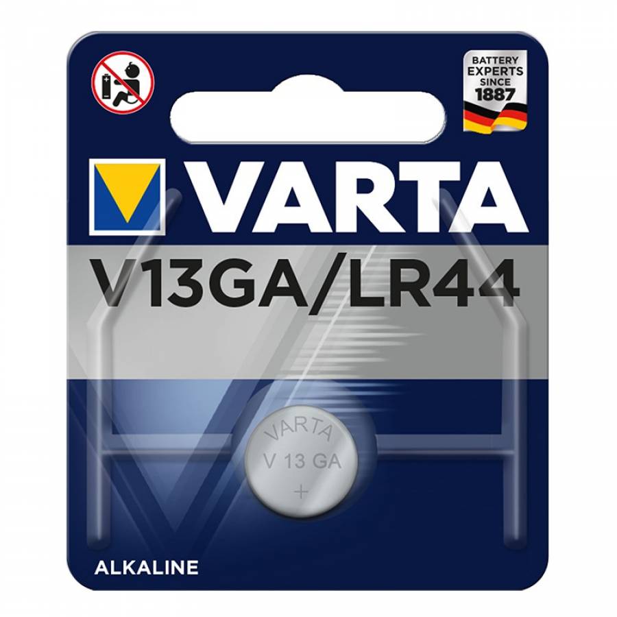 Baterie marca Varta AG13 LR44, blister 1 buc.