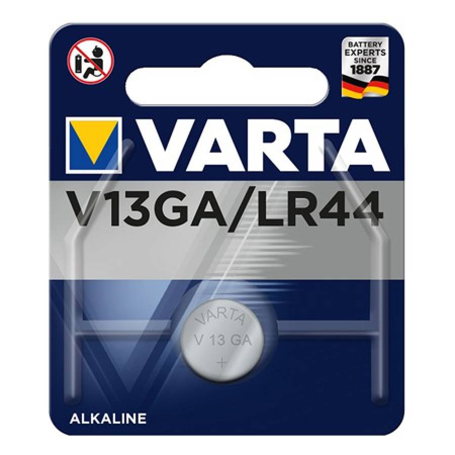 Baterie marca Varta AG13 LR44, blister 1 buc.