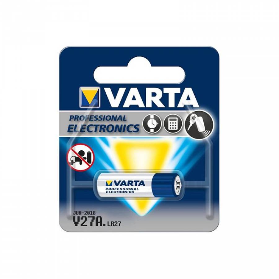 Baterie Alcalină 12V V27A Varta, Capacitate Lungă Durată