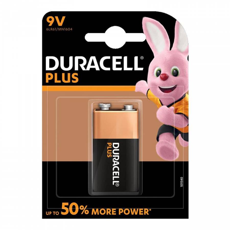 Baterie Alcalina 9V Duracell 6LR61