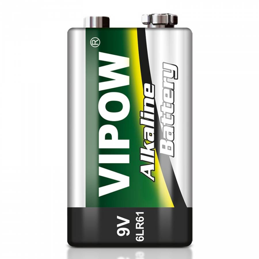 Baterie Alcalina 9V VIPOW Long Life
