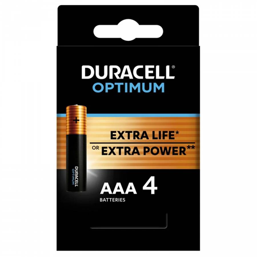 Baterie Duracell Optima LR03 Blister 4 Bucuri
