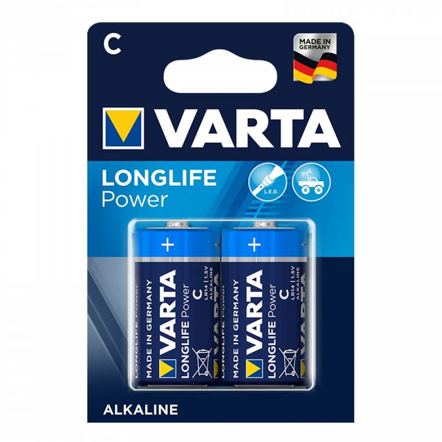 Baterie LR14 Alcalina Blister 2buc Varta Long