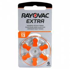 Pachet 6 Bucati Baterii Auditive Rayovac tip 13