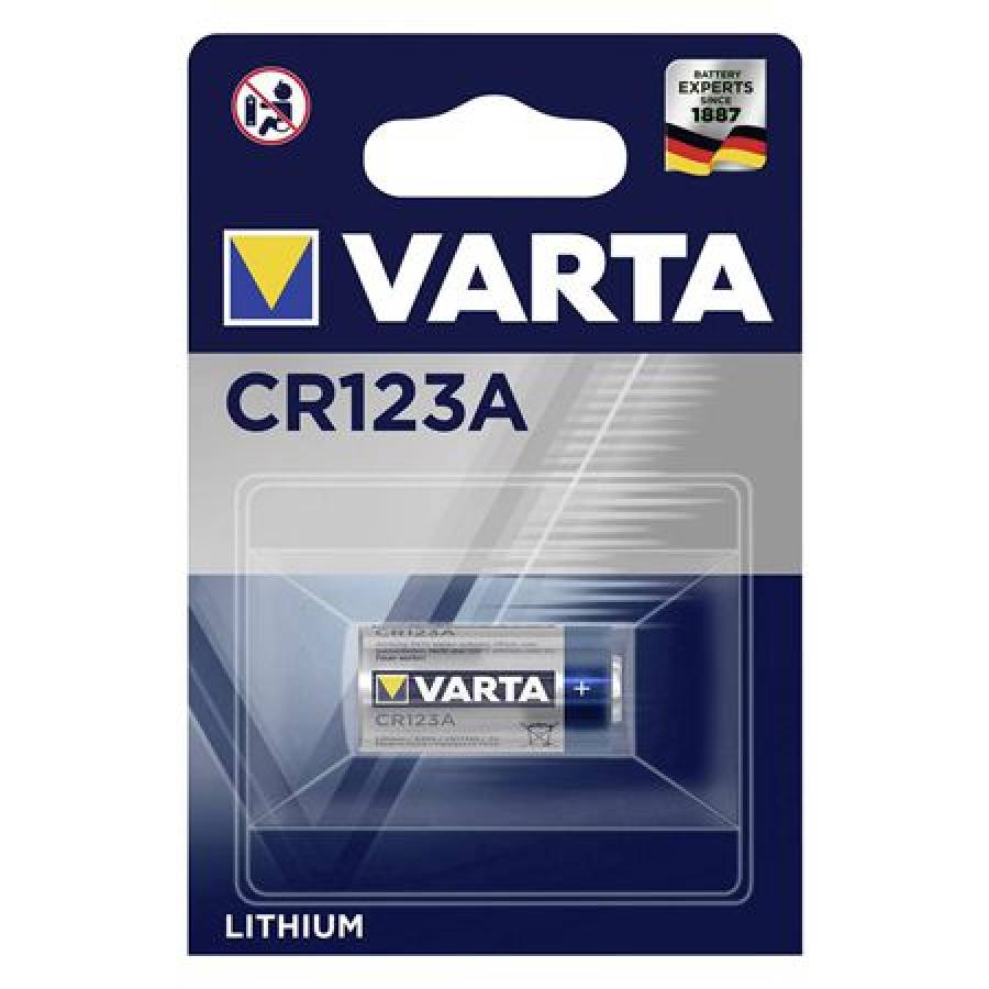 Baterie Litiu CR123A 3V Varta