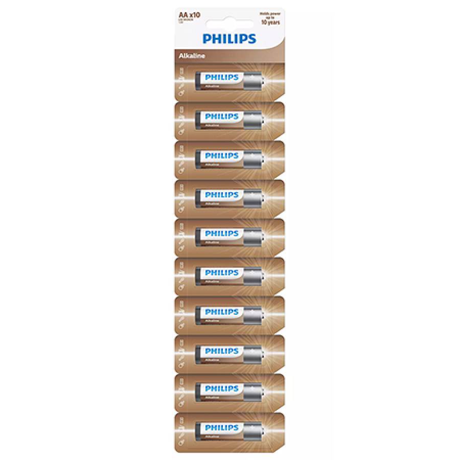 Baterie Alkaline AAA Philips, Blister 10 Bucati