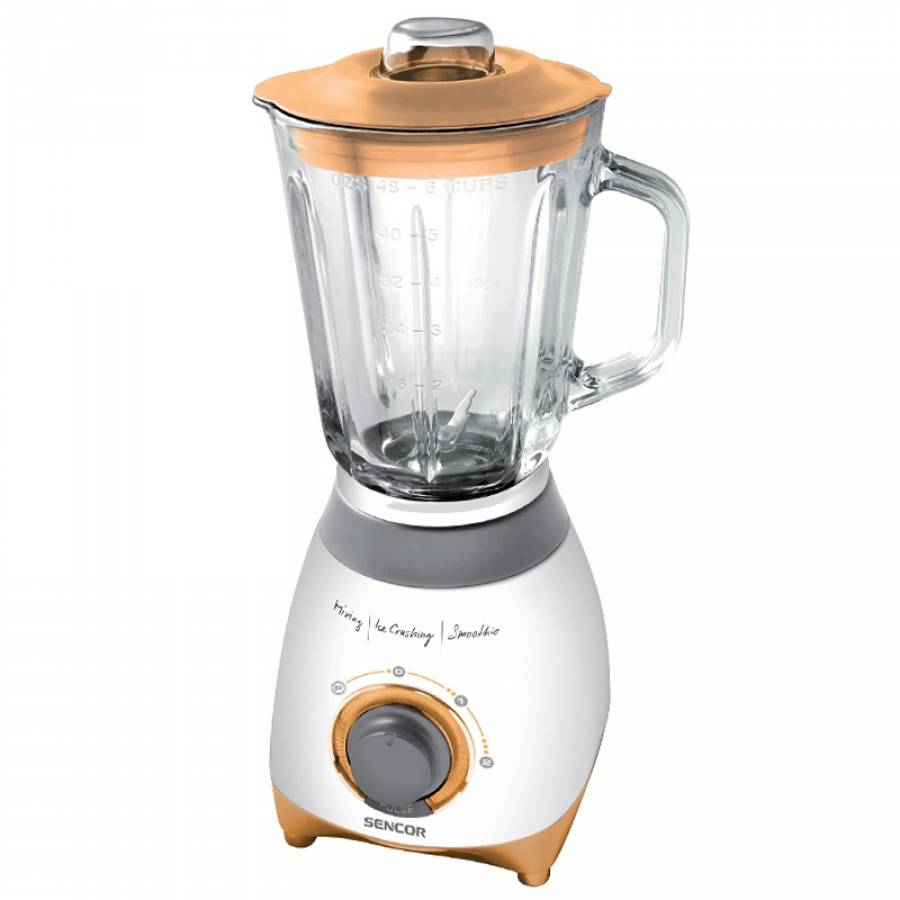 Blender de masa 1.5L 500W, functie Pulse, recipent de sticla