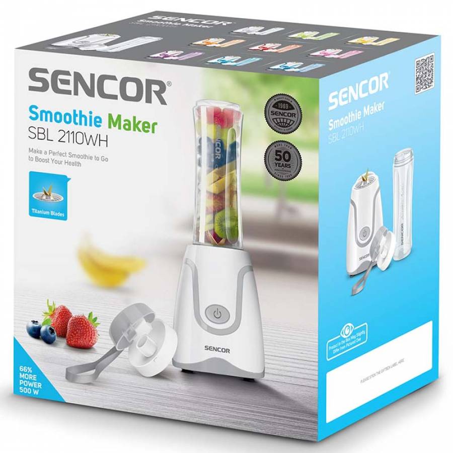 Blender Smoothie 500w pentru prepararea bauturilor-sanatoase