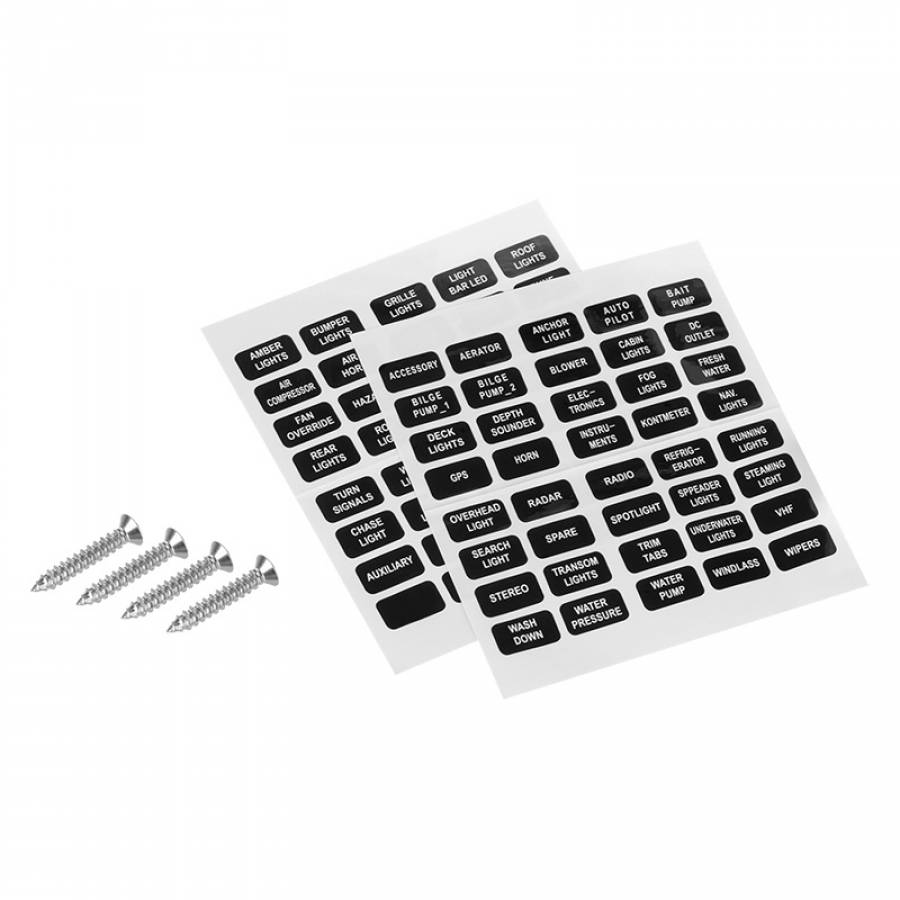 Set Sigurante Auto Bloc Montare 19mm, 6 buc.