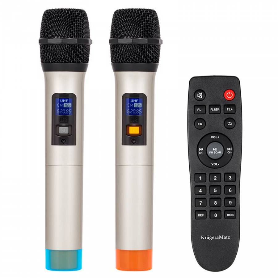 Boxa Portabila Uhf 15-inch cu Putere 60W | Kruger&Matz