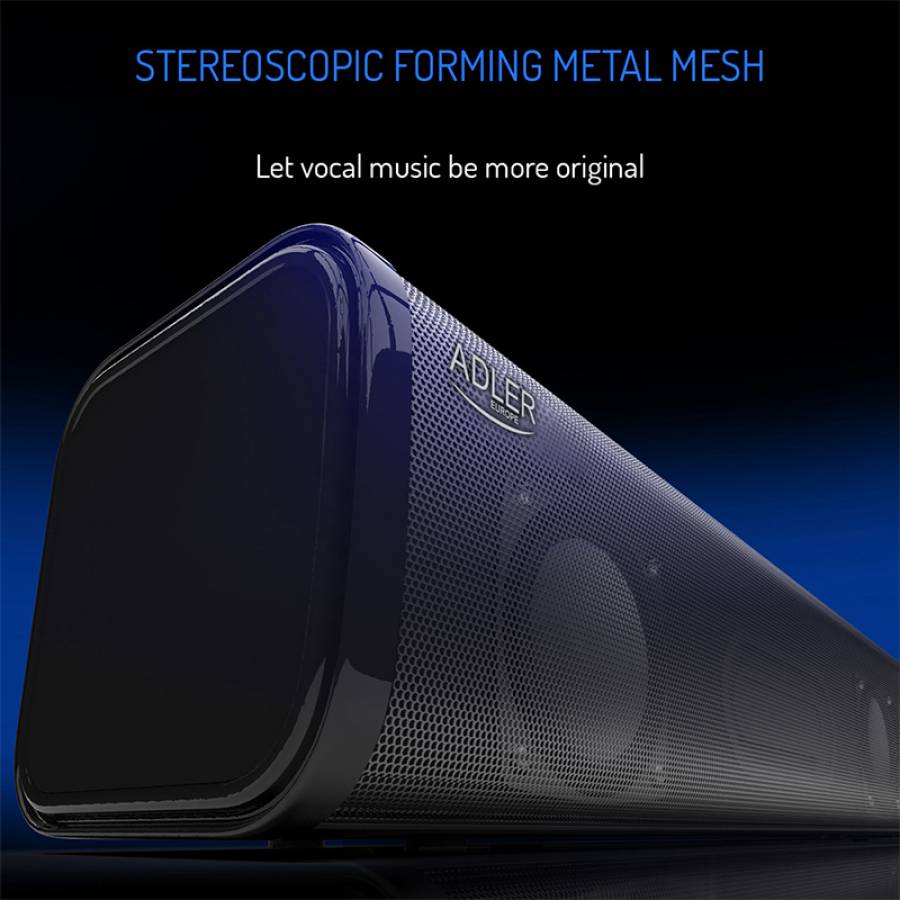 Boxa portabila cu ceas si alarma Bluetooth Adler