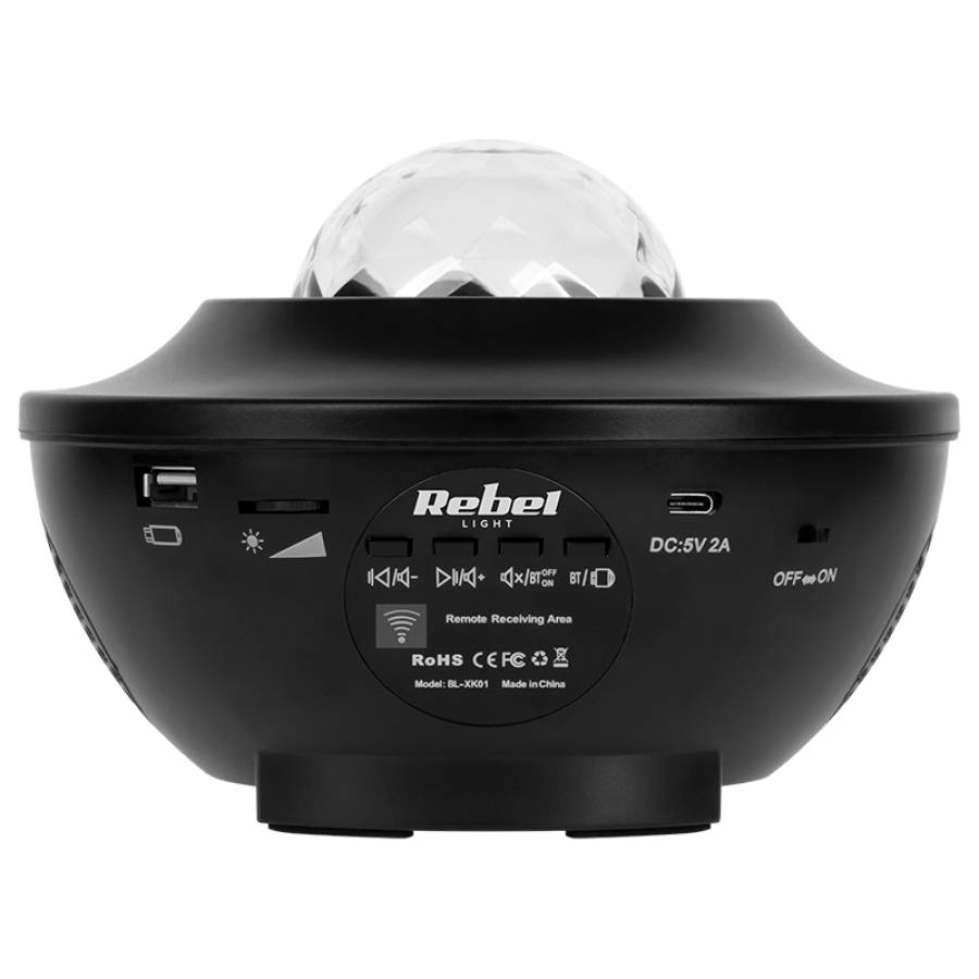 Boxa Cu Proiector LED, Conectivitate Bluetooth, USB, Grad De Protectie IP 20