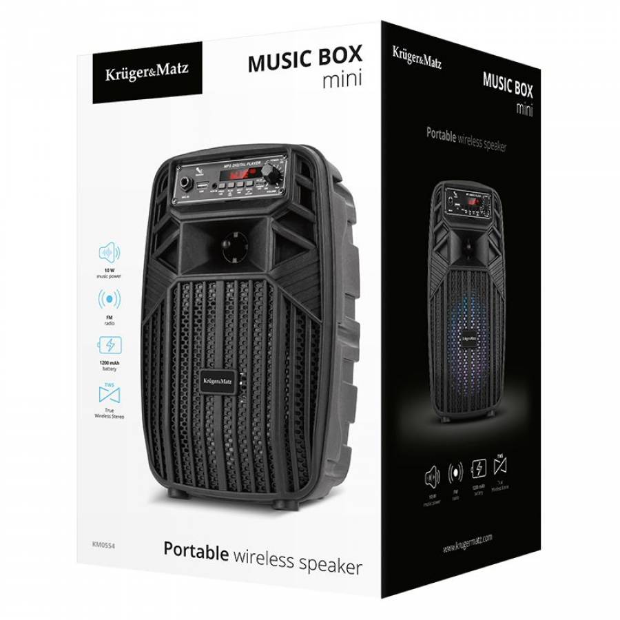 Boxa Bluetooth Portabila Music Box Mica, Kruger&Matz