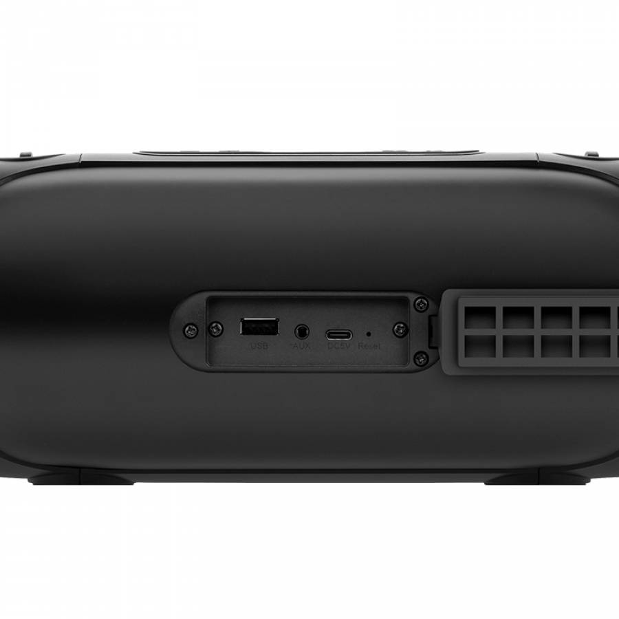 Boxa Portabila KRUGER&MATZ  Street XL, Conectivitate Bluetooth, USB, Aux, Iluminare RGB, Negru