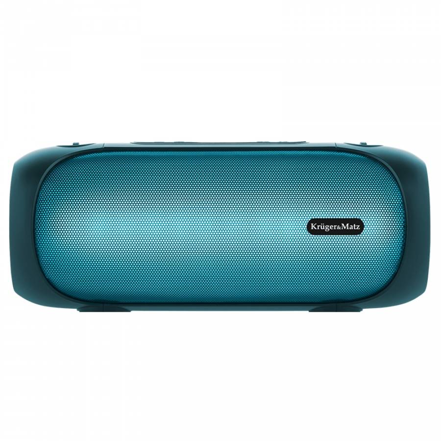 Boxa Portabila  KRUGER&MATZ  Street XL, Conectivitate Bluetooth, USB, Aux, Turcoaz