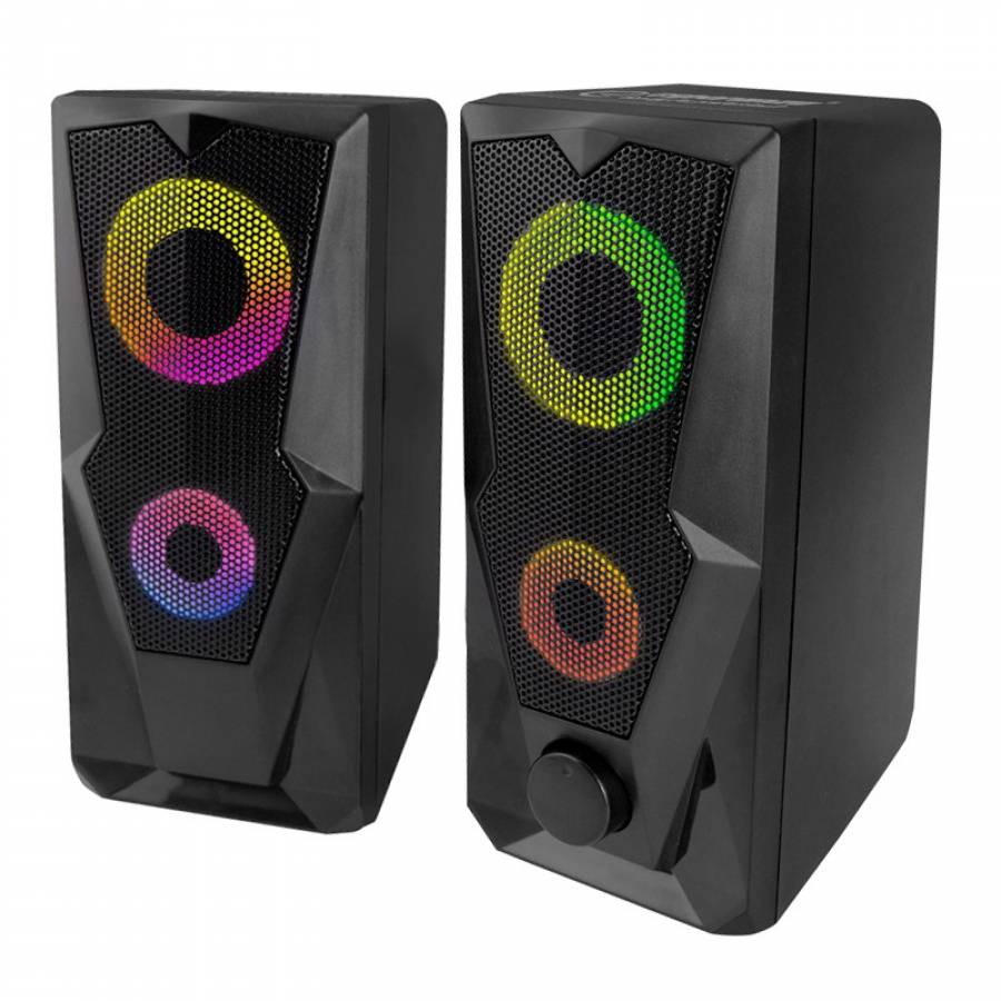 Boxe 2.0 USB Led Speaker Esperanza Rainbow